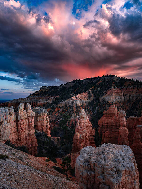 Bryce Canyon Poster featuring the photograph Fairy Land by Edgars