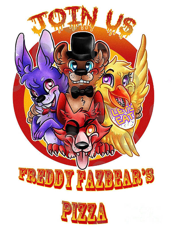 Five Nights At Freddy's Poster by Gate Gaga - Fine Art America