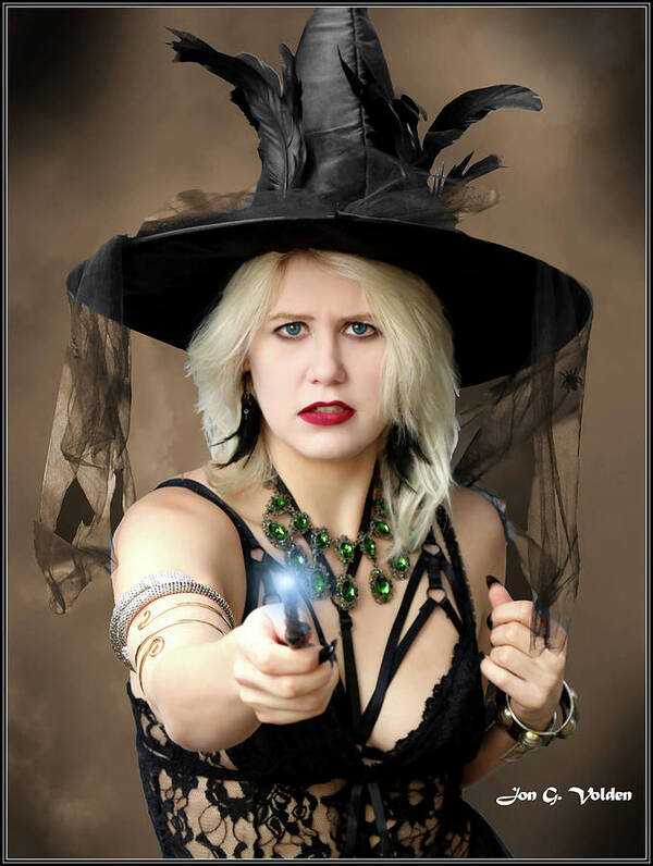 Hocus Poster featuring the photograph Hocus Pocus by Jon Volden