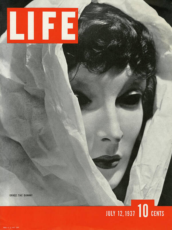 Saks Fifth Ave Poster featuring the photograph LIFE Cover July 12, 1937 by Alfred Eisenstaedt