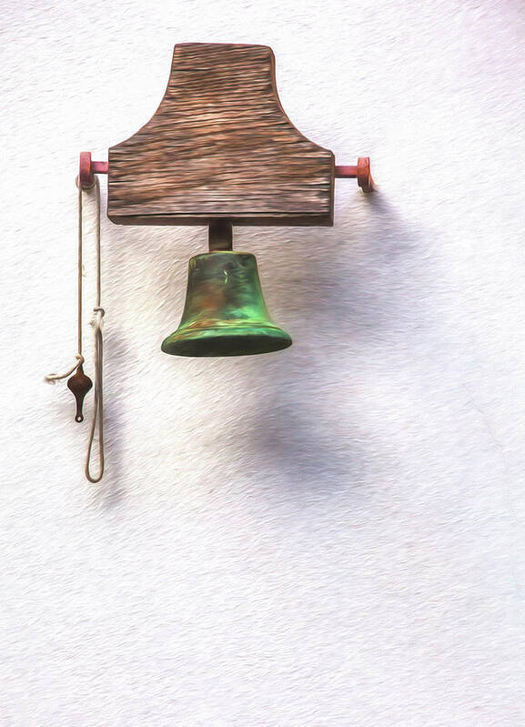 Church Poster featuring the photograph Medieval Church Bell by David Letts