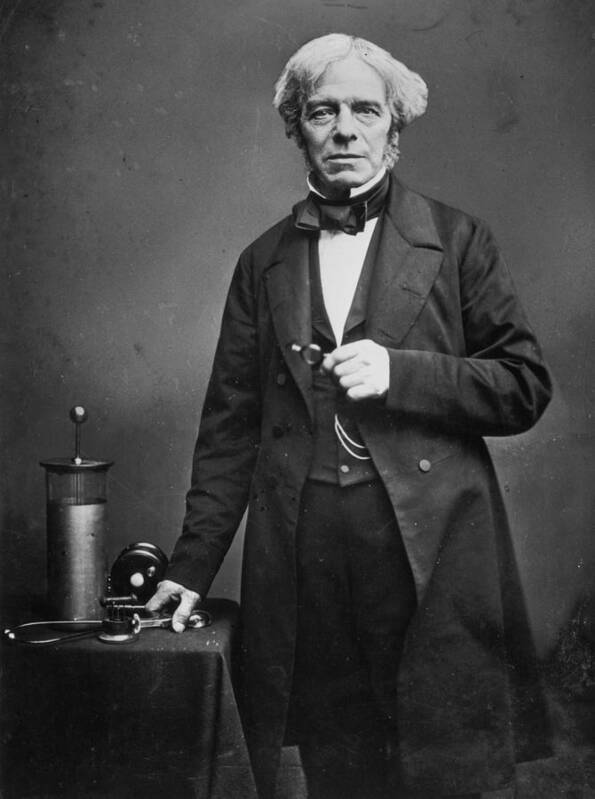 Physicist Poster featuring the photograph Michael Faraday by Hulton Archive