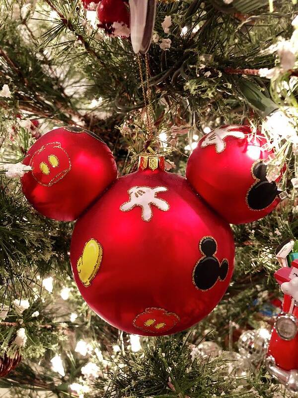 Disney Bronze Mickey Mouse Christmas Ornament Mickey Mouse Dorable