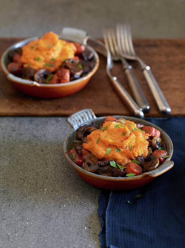 English Culture Poster featuring the photograph Pumpkin Shepherds Pie by Annabelle Breakey