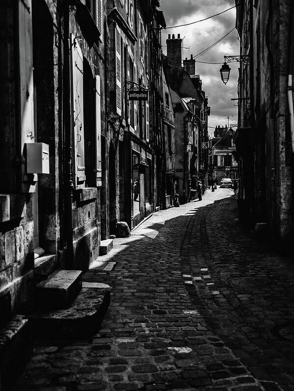 Architecture Poster featuring the photograph Rue St.Lubain by Jorg Becker