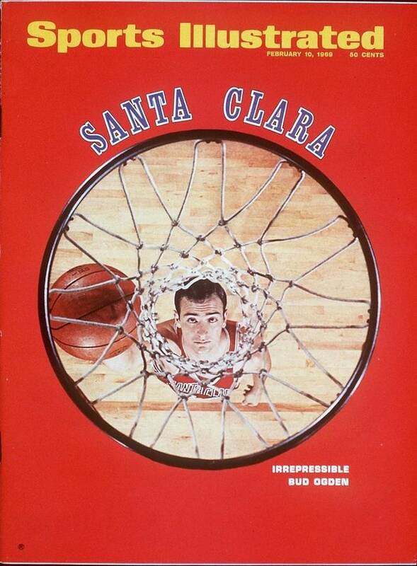 Magazine Cover Poster featuring the photograph Santa Clara Bud Ogden Sports Illustrated Cover by Sports Illustrated