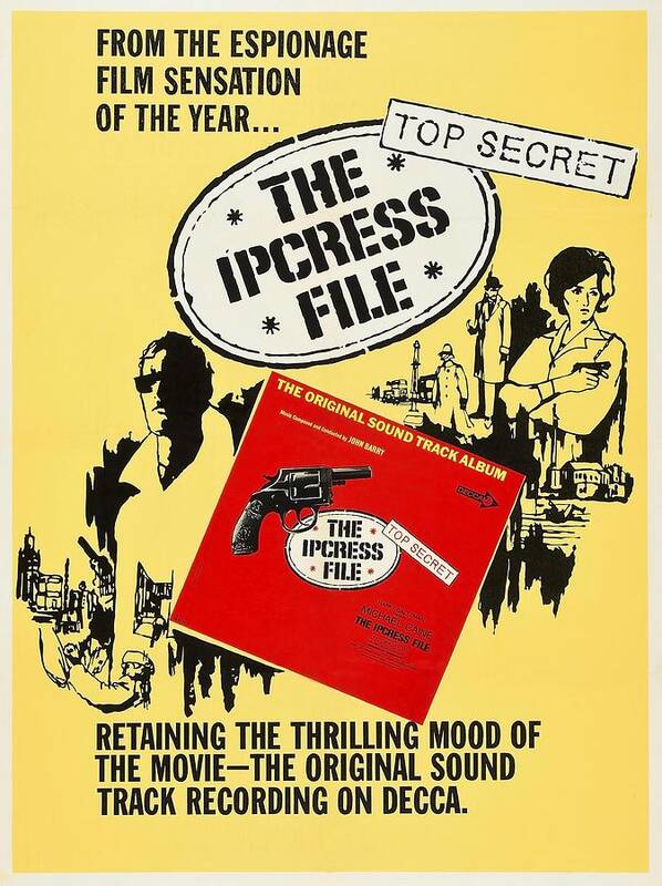 1960s Poster featuring the photograph The Ipcress File -1965-. by Album