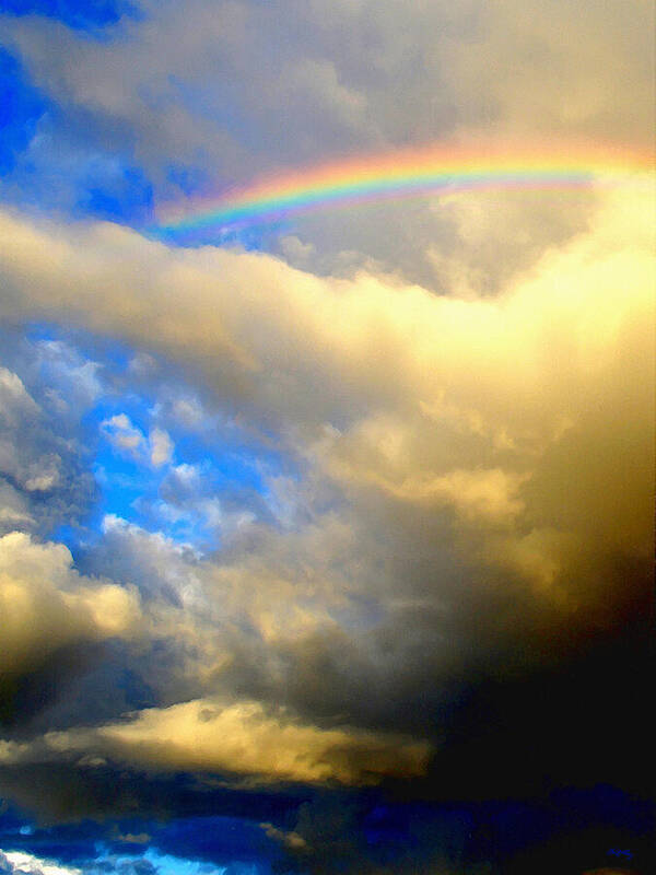 Rainbow Poster featuring the photograph The Promise Of The Rainbow by Glenn McCarthy Art and Photography