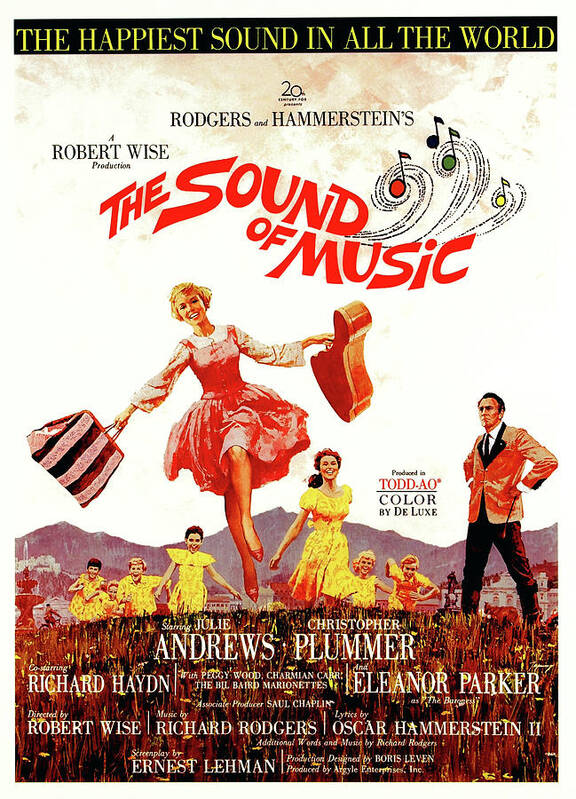1965 Poster featuring the photograph The Sound Of Music by Globe Photos