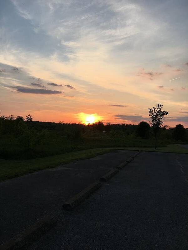 Landscape Poster featuring the photograph Union Sunset by Eric Switzer