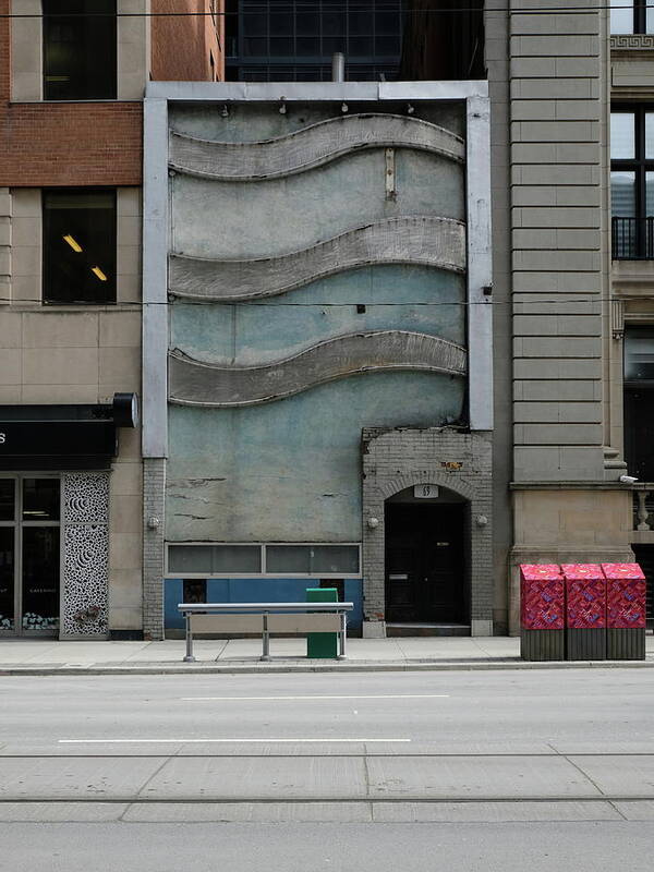 Urban Poster featuring the photograph Wavy Ways by Kreddible Trout