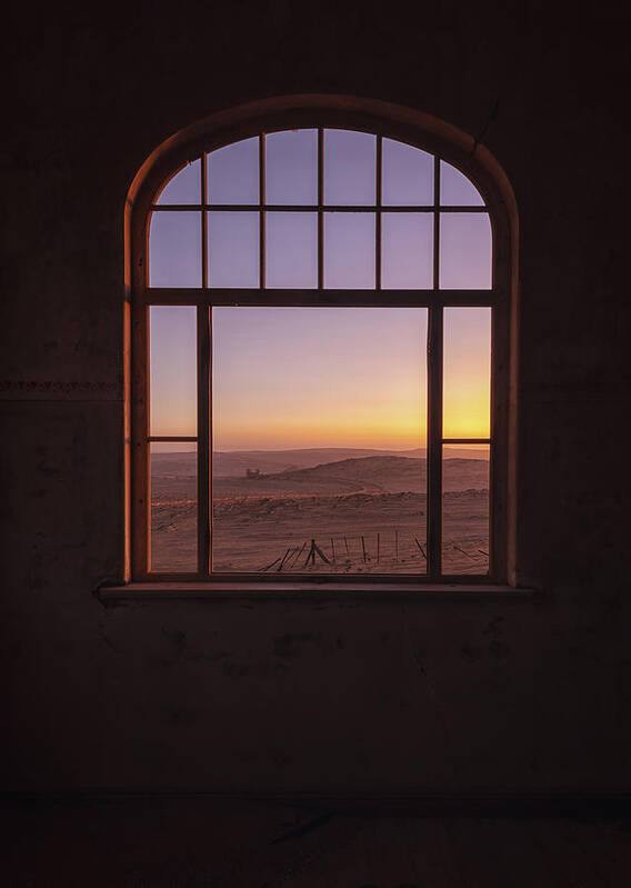 Kolmanskop
Namibia
Ghost Town Poster featuring the photograph Window With A View by Michael Zheng