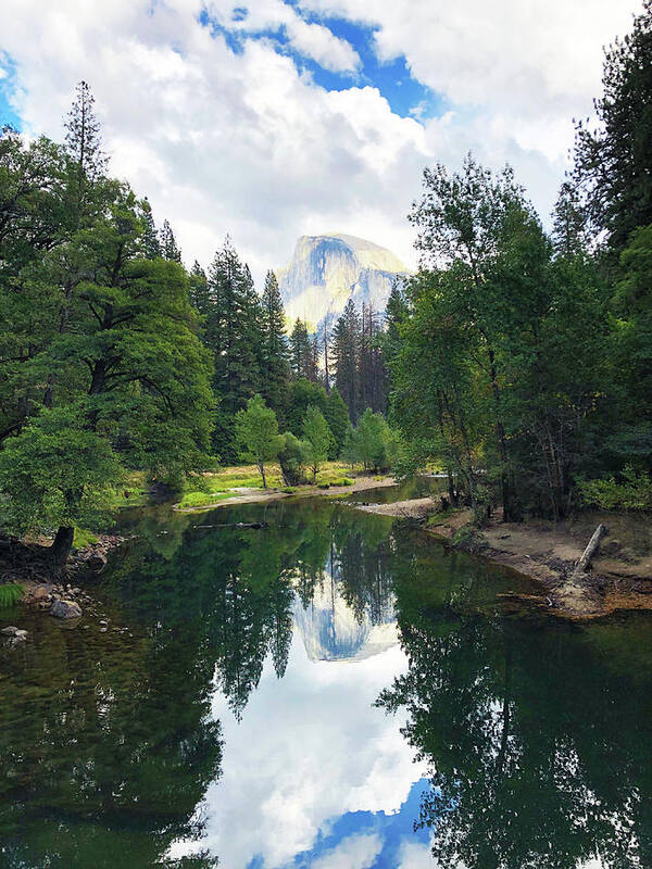Skyline Poster featuring the photograph Yosemite classical view by Silvia Marcoschamer