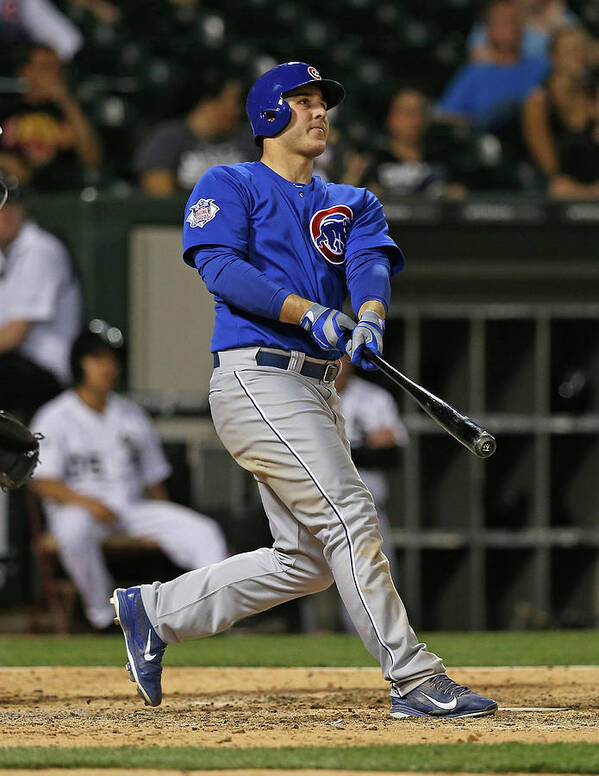 American League Baseball Poster featuring the photograph Anthony Rizzo #1 by Jonathan Daniel