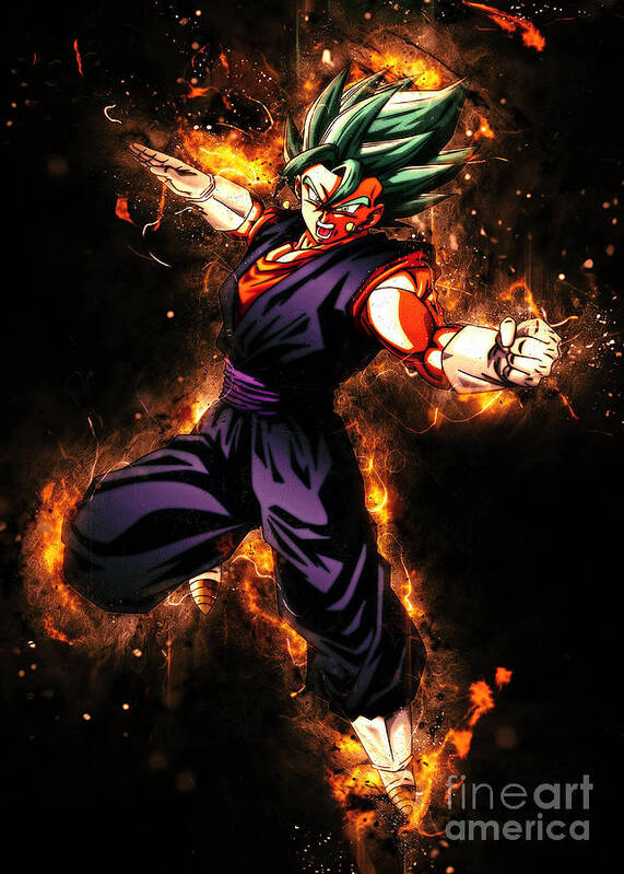 Dragon Ball Z, DBZ, Super Saiyan, Goku, hero Poster #16 Poster by Hha -  Pixels