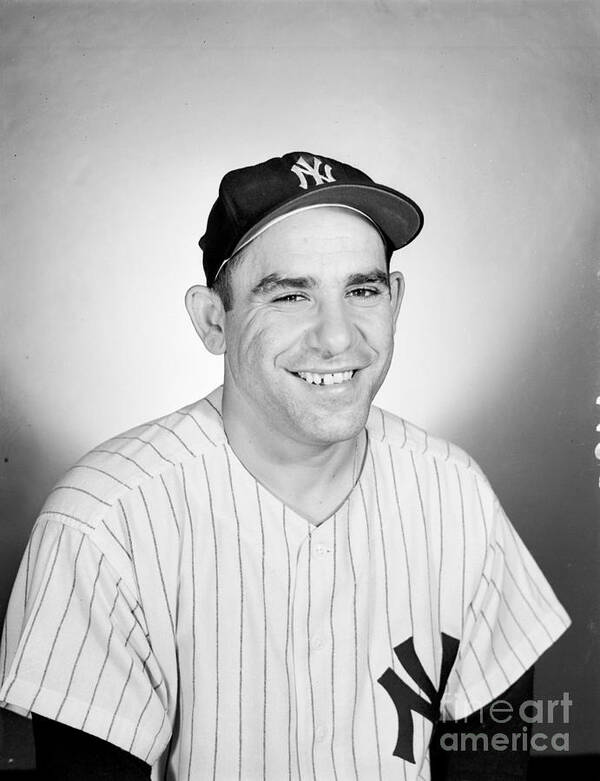 People Poster featuring the photograph Yogi Berra #2 by Olen Collection