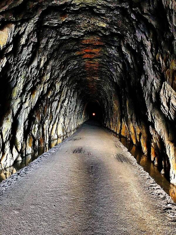  Poster featuring the photograph Crozet Blue Ridge Tunnel #5 by Stephen Dorton