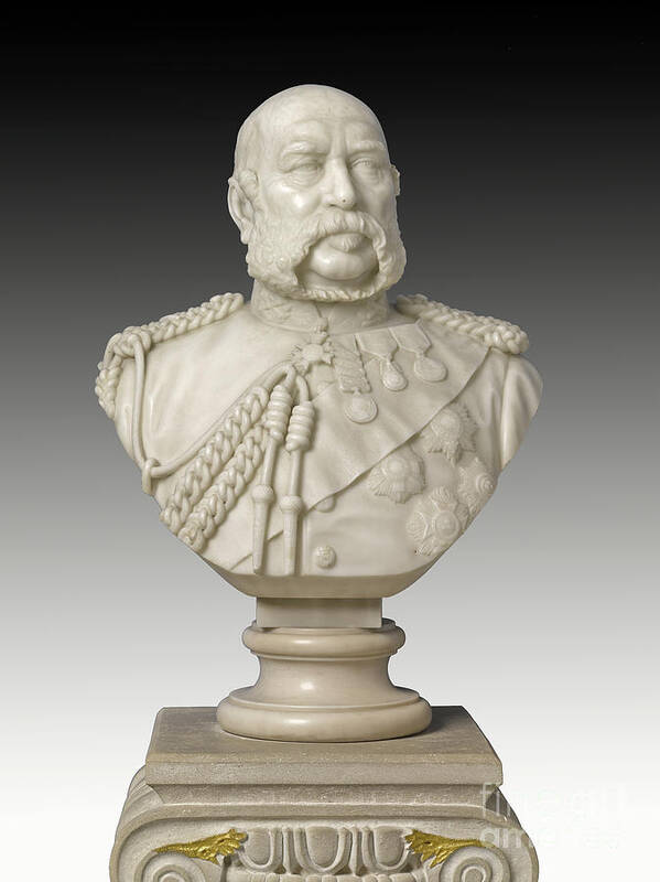 Prince George Poster featuring the sculpture Prince George, 2nd Duke of Cambridge, 1883 by Heinrich-Ludwig von Gleichen-Russworm