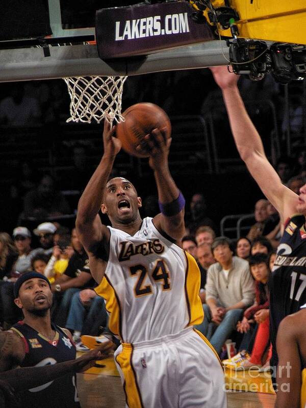 Kobe Poster featuring the photograph Kobe #9 by Marc Bittan