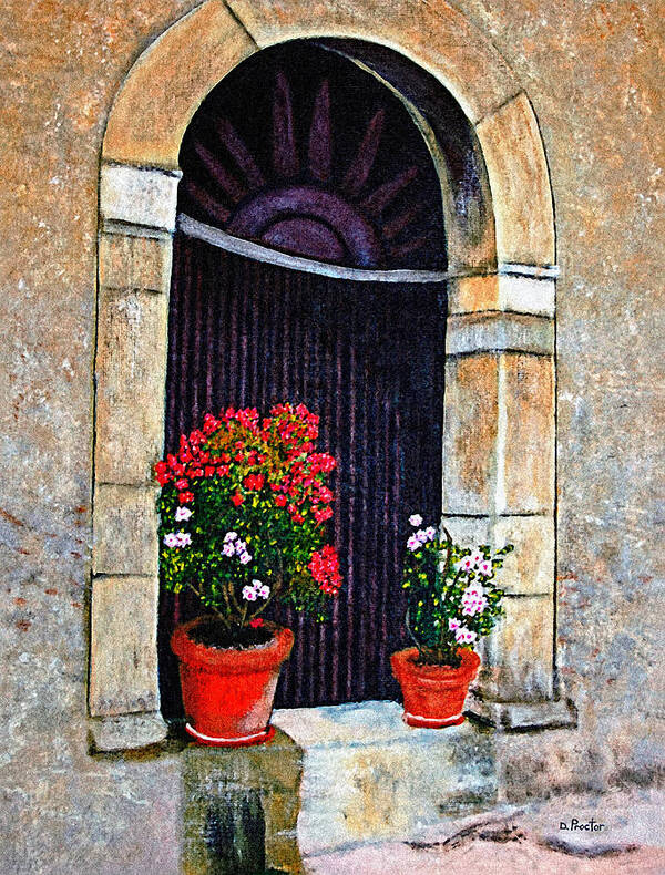 Italy Poster featuring the painting A Taste of Italy by Donna Proctor