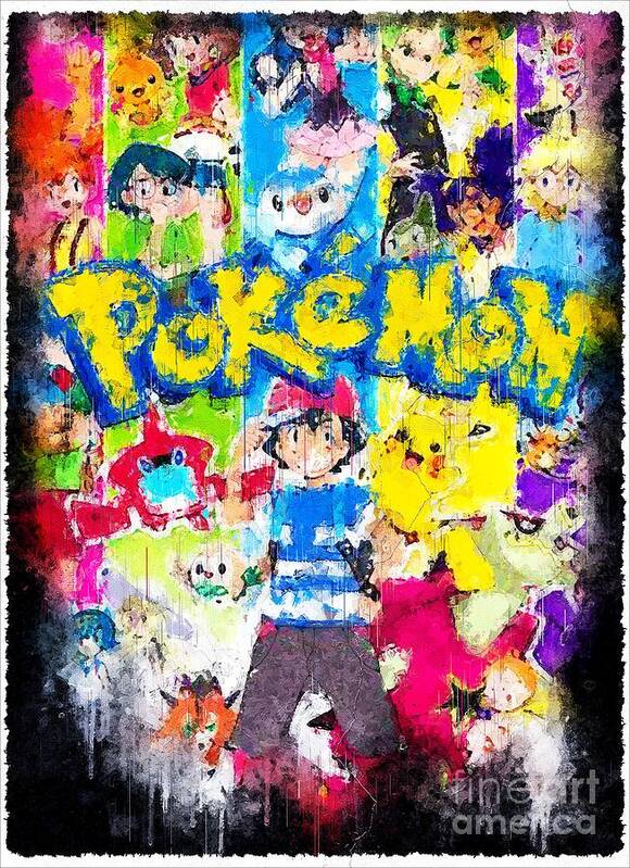pikachu, dawn, may, ash ketchum, misty, and 5 more (pokemon and 4