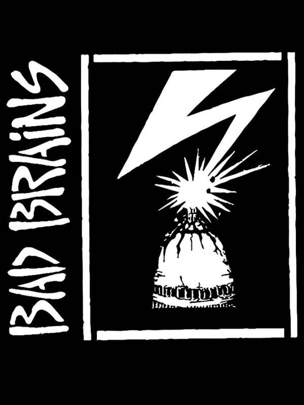 Bad Brains Capitol Logo Hardcore Punk Poster