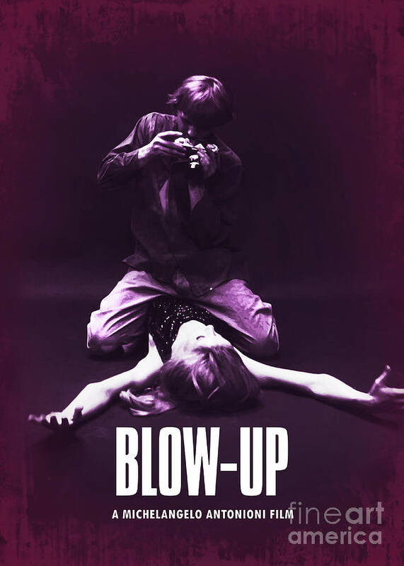Movie Poster Poster featuring the digital art Blow-Up by Bo Kev