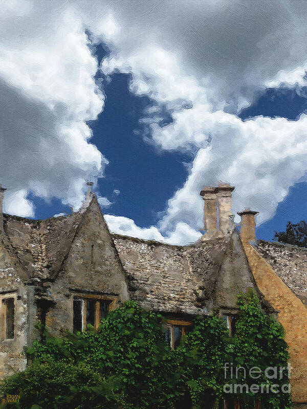 Bourton-on-the-water Poster featuring the photograph Bourton Gables by Brian Watt