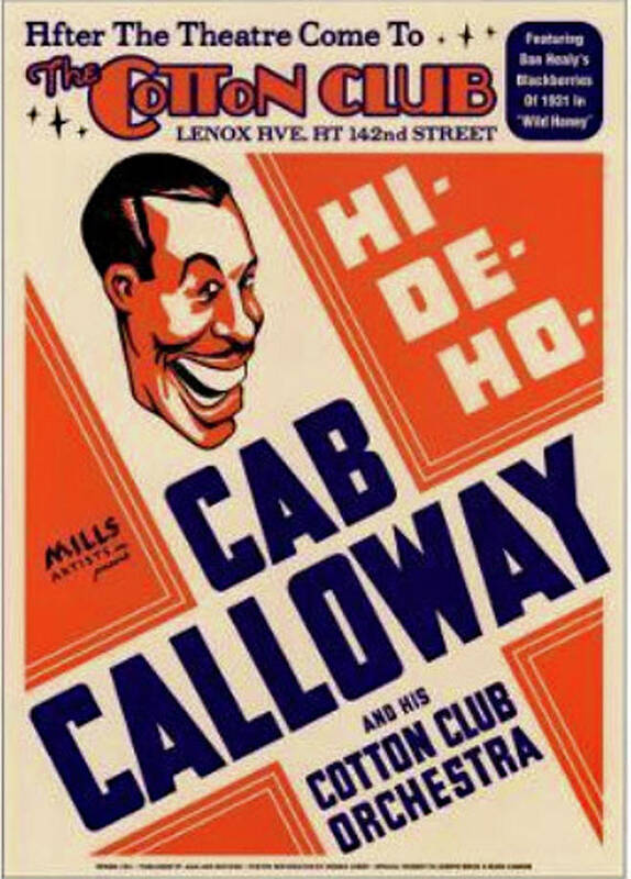 Cab Calloway Jazz Poster featuring the photograph Cab Calloway by Imagery-at- Work