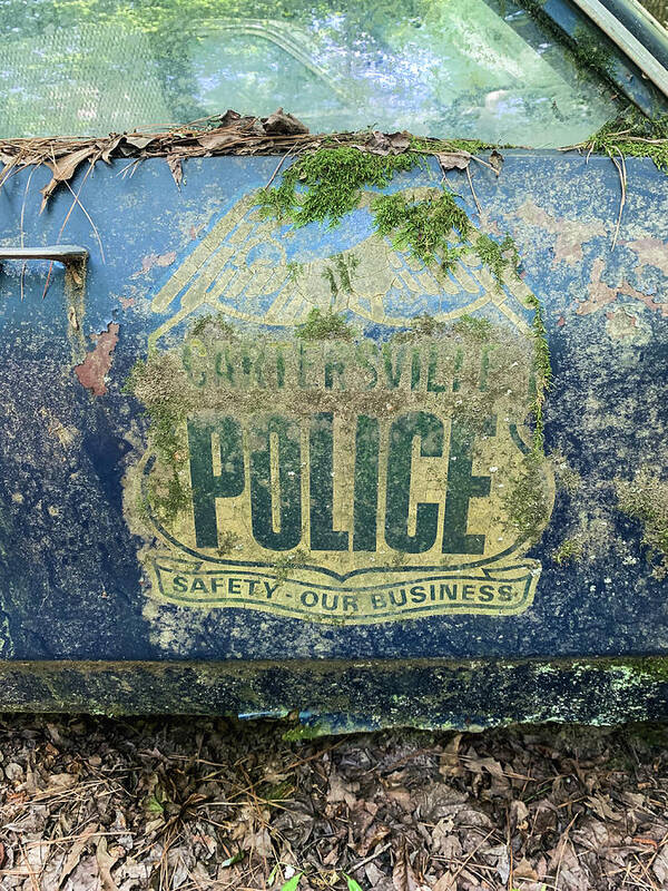 Classic Poster featuring the photograph Cartersville Police Department by George Strohl