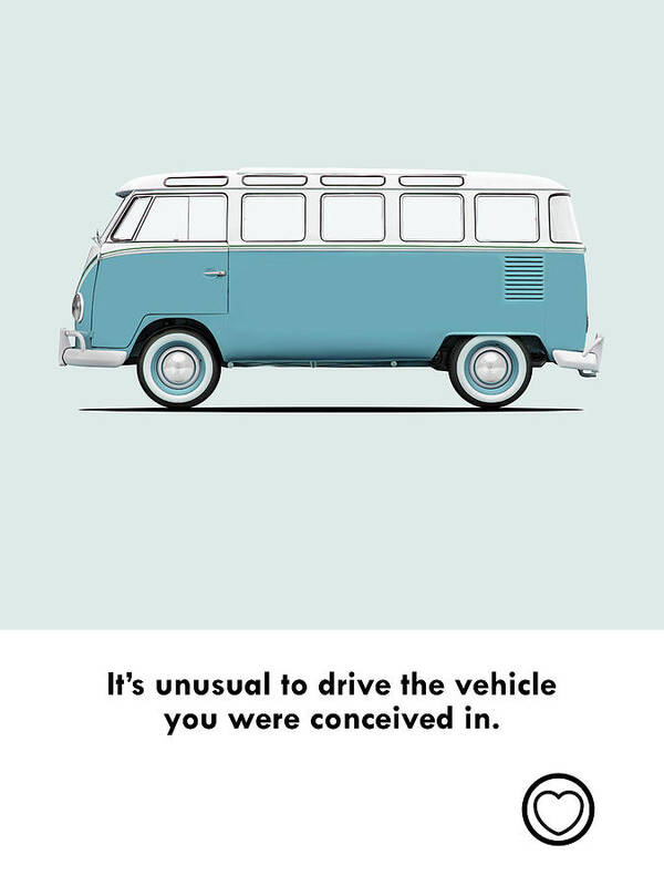 Vw Poster featuring the photograph Conceived by Mark Rogan