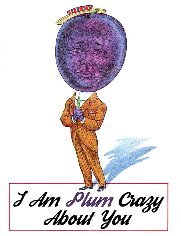 Plum Poster featuring the digital art Crazy Plum by Long Shot