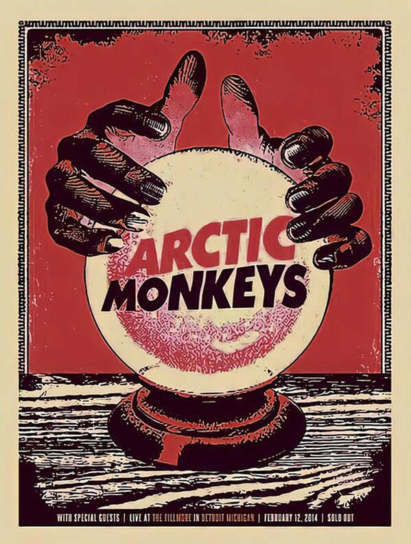 Arctic Monkeys live (2014) - Photographic print for sale