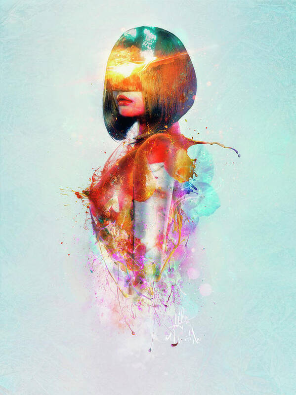 Surreal Poster featuring the digital art Deja Vu by Mario Sanchez Nevado