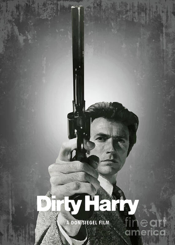 Dirty Harry Poster by Bo Kev - Pixels