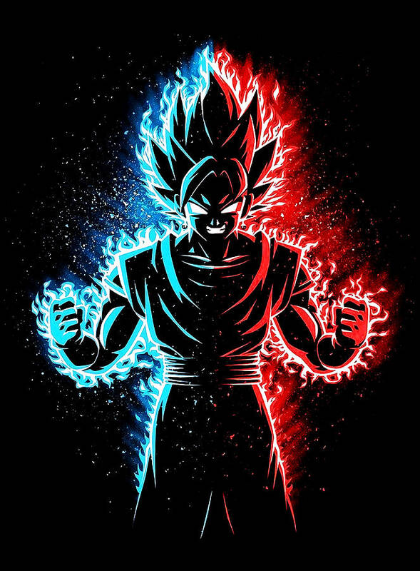 Dragon Ball Z , DBZ Super Saiyan , Goku Poster