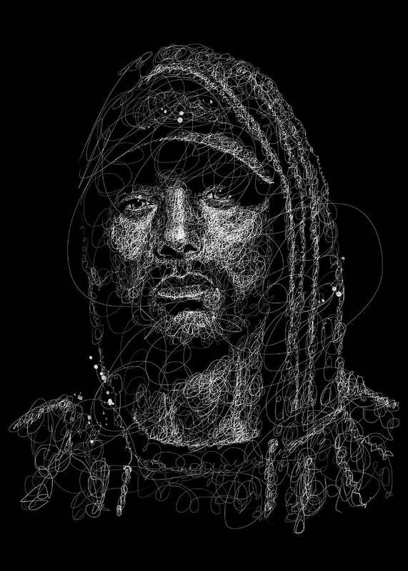 Eminem Poster by Izmo Scribbles - Pixels