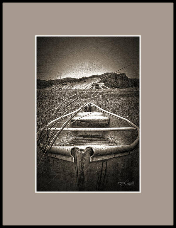 Canoes Poster featuring the photograph Facing The Dunes by Rene Crystal