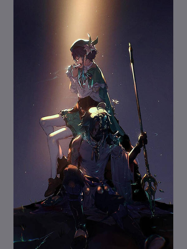 Hutao so cute- Genshin Impact Poster for Sale by sword-art05