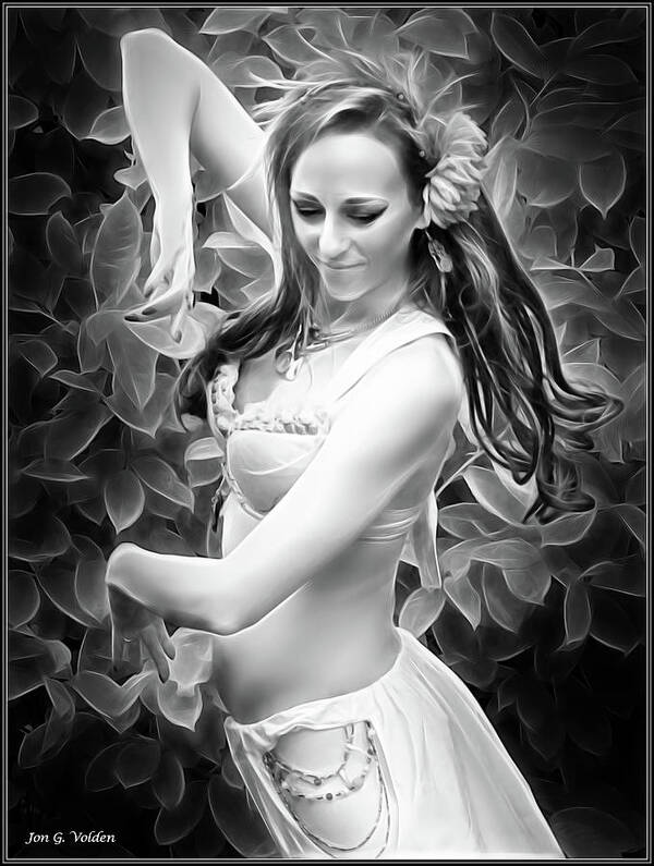 Gypsy Poster featuring the photograph Gypsy Dancer by Jon Volden