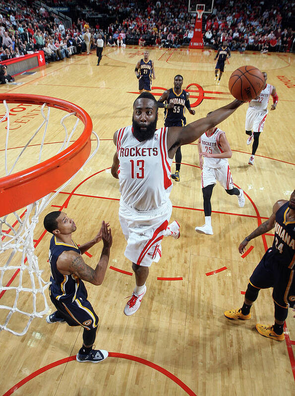 James Harden Poster featuring the photograph James Harden by Layne Murdoch