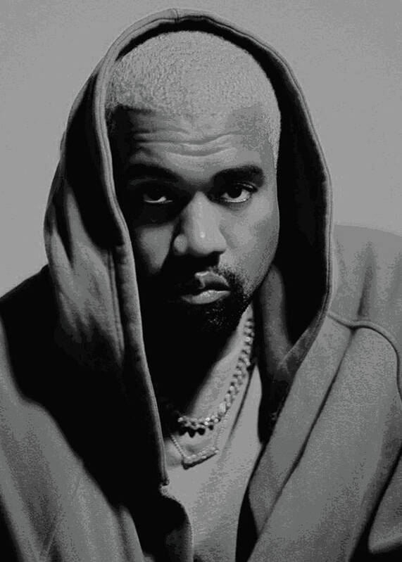 Kanye West Poster by Delvian Maruli - Pixels