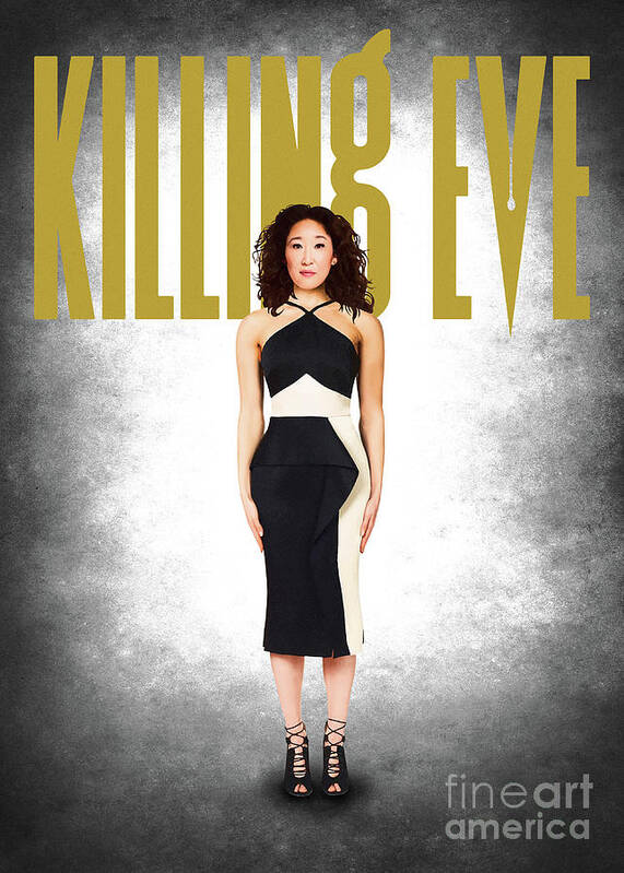 Killing Eve Poster featuring the digital art Killing Eve - 2 by Bo Kev