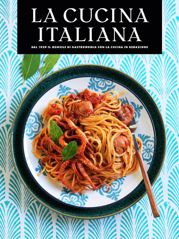 La Cucina Italiana - July 2019 Poster by Riccardo Lettieri - Conde Nast