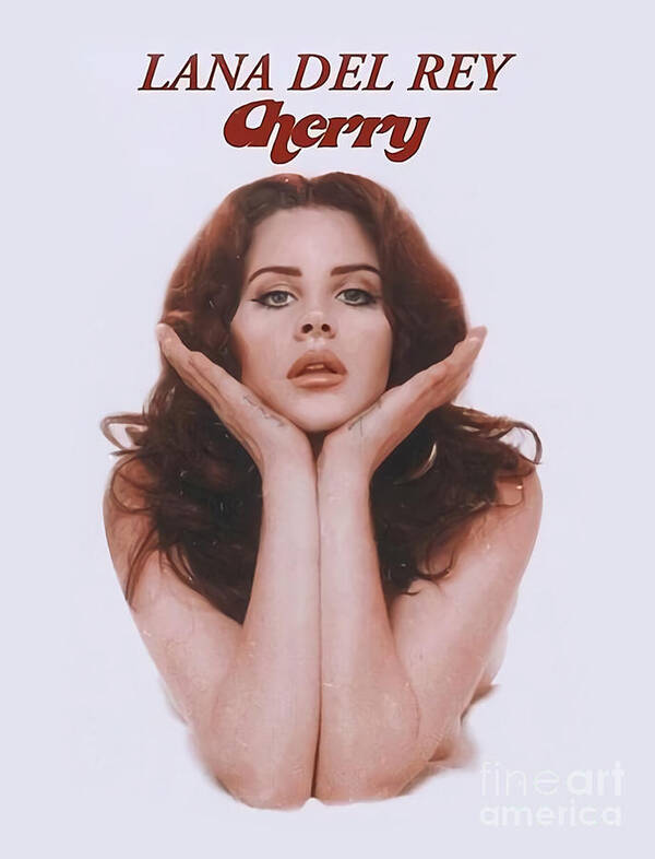 Lana Del Rey - Cherry Poster