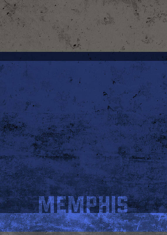 Memphis Color Block | Poster