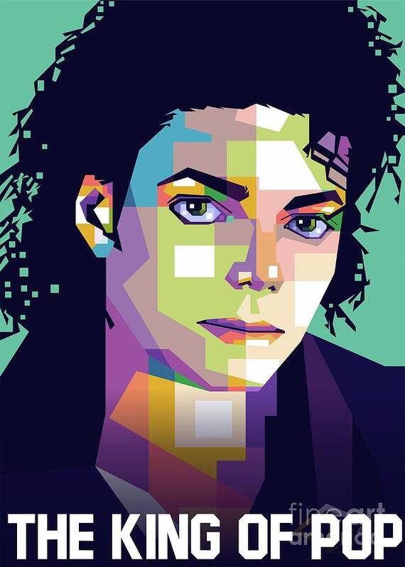 MICHAEL JACKSON The King of Pop', Posters, Art Prints, Wall Murals