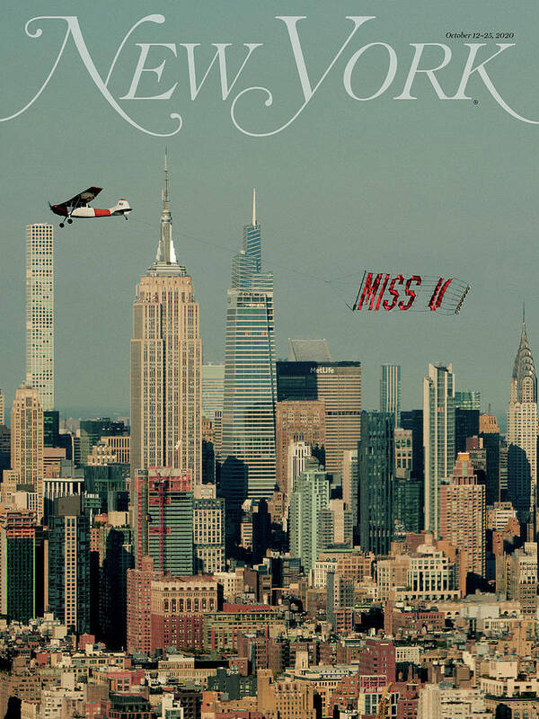 New York City Poster featuring the photograph Miss U by Alexei Hay