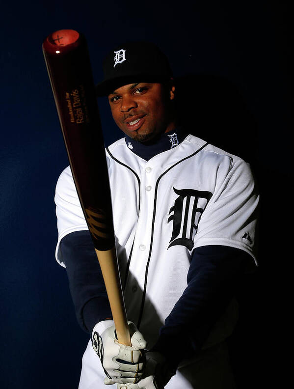 Media Day Poster featuring the photograph Rajai Davis by Kevin C. Cox