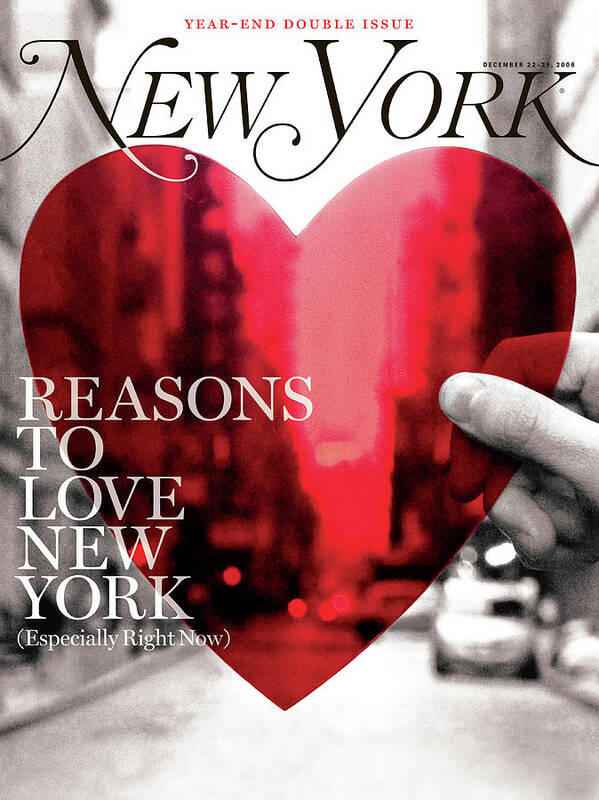 Illustration Poster featuring the digital art Reasons to Love New York 2008 by Rodrigo Corral Design with Ben Wiseman and Tracy Morford